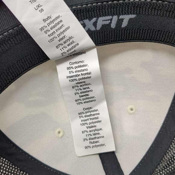 Oakley Fitted Trucker Hat Multicolor XL Camouflage Flexfit Yupoong - Picture 10 of 10